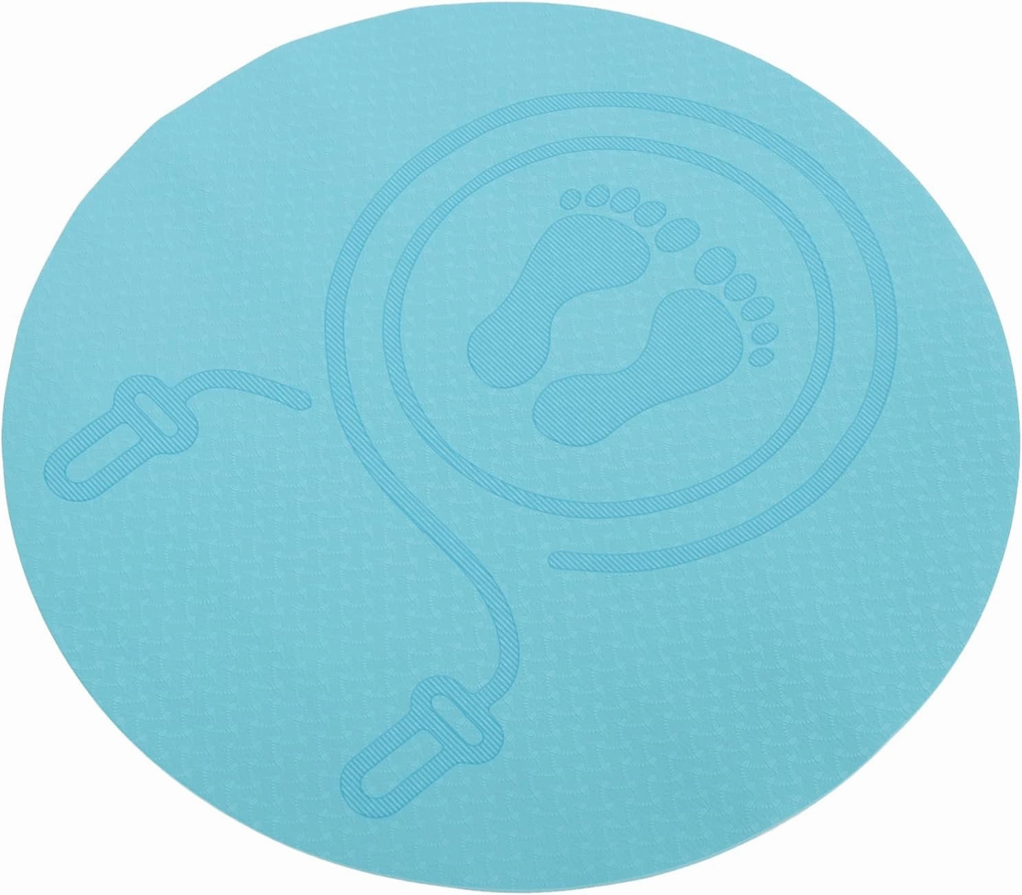 YARNOW Indoor Jump Rope Pad Non Slip Shock Absorbing Exercise Mat for Adults Comfortable Cushioning for Home