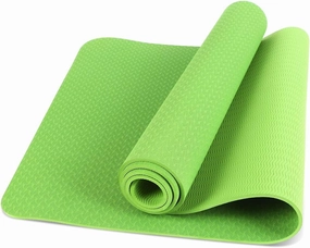 Yoga Mat, Eco-Friendly TPE Material, High-Density Non-Slip &Tear-Resistant, 72"x24" Extra Thick 0.24", Exercise & Workout Mat for Yoga, Pilates, and Fitness