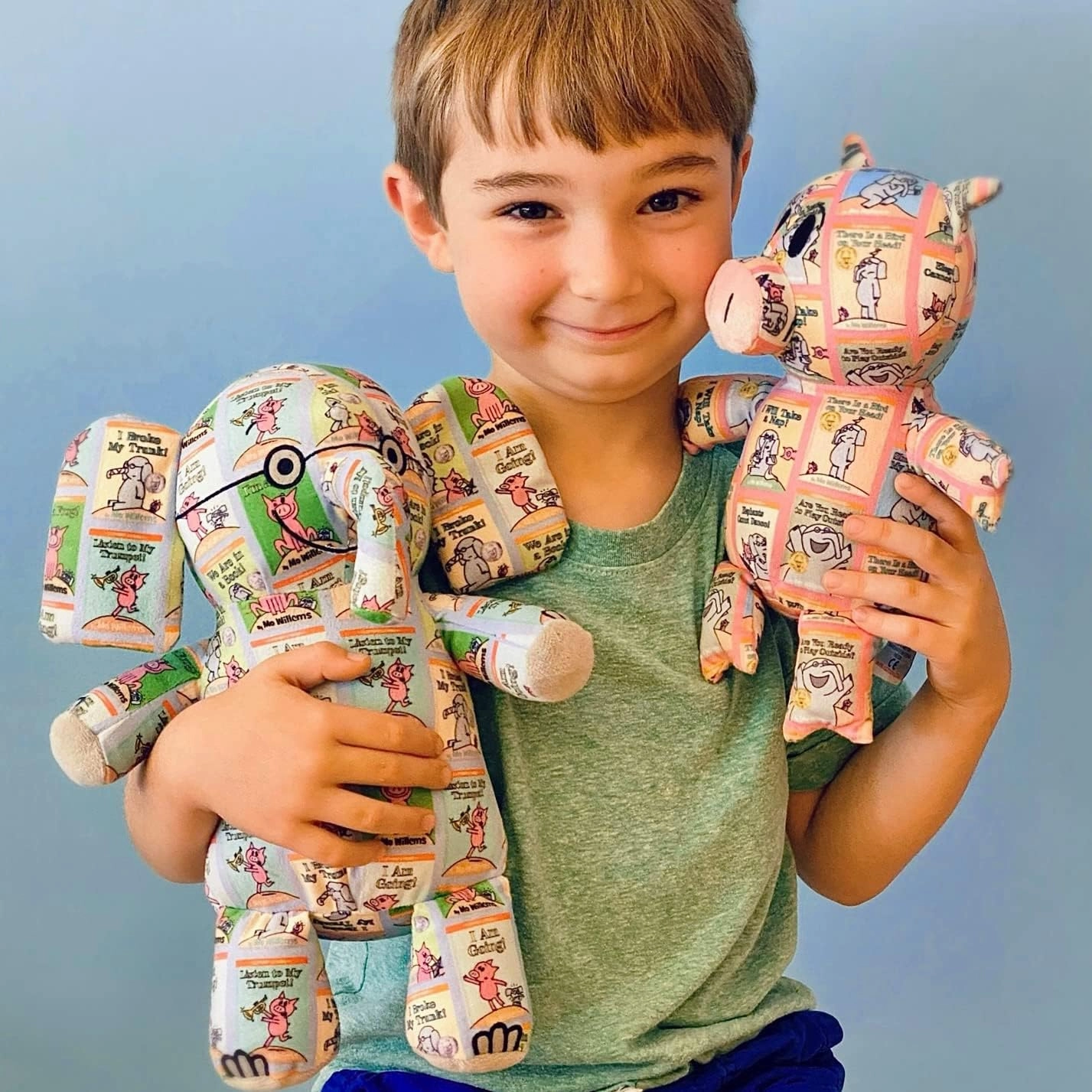 YOTTOY Mo Willems Collection | Elephant Anniversary Soft Stuffed Animal Plush Toy –9.5”