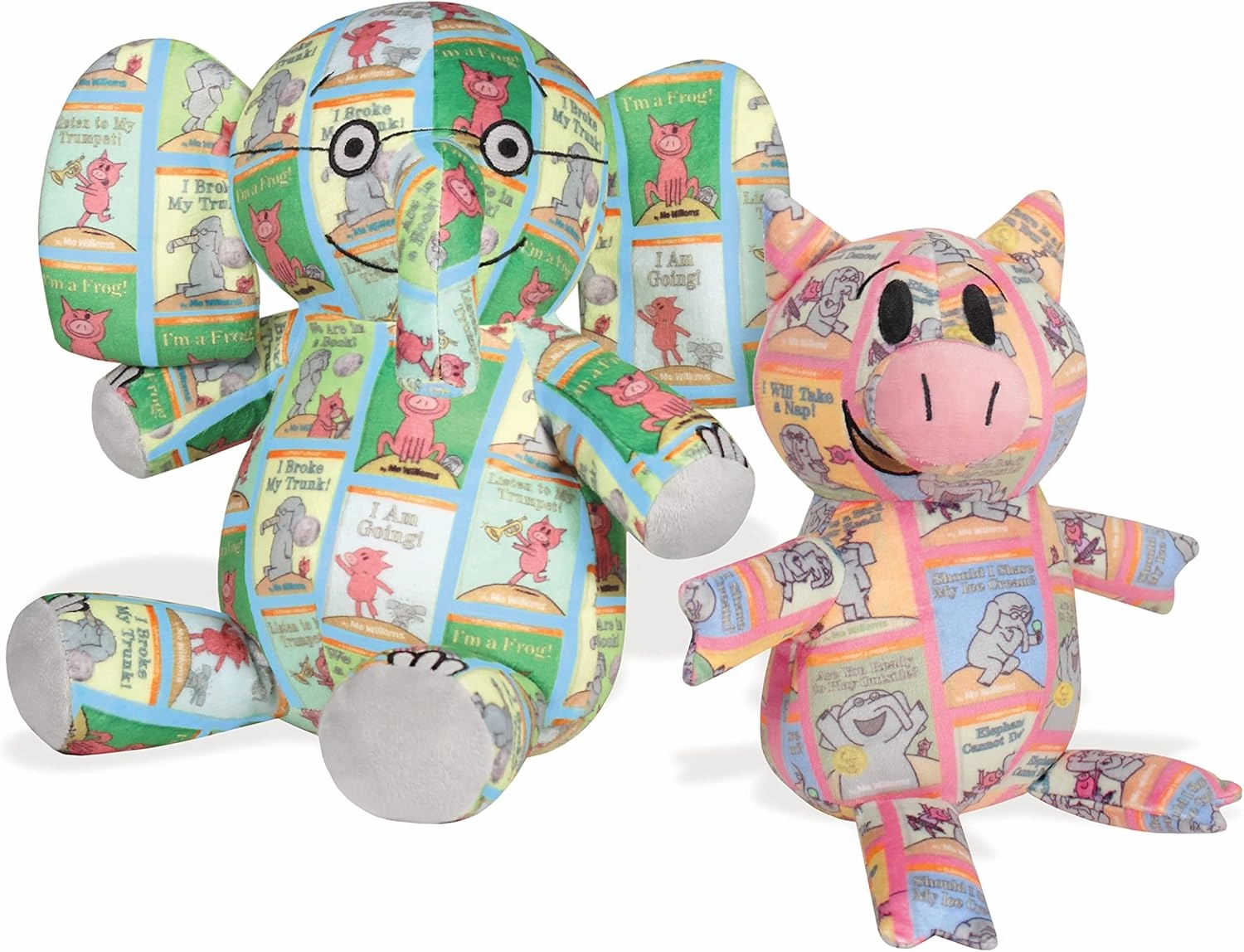 YOTTOY Mo Willems Collection | Elephant Anniversary Soft Stuffed Animal Plush Toy –9.5”
