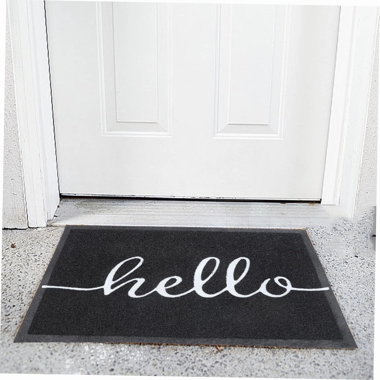 Zerodeko Non-Slip Entryway Mat Front Door Rug Skid-Resistant Floor Mat for Indoor Multi-Functional Cleaning Doormat