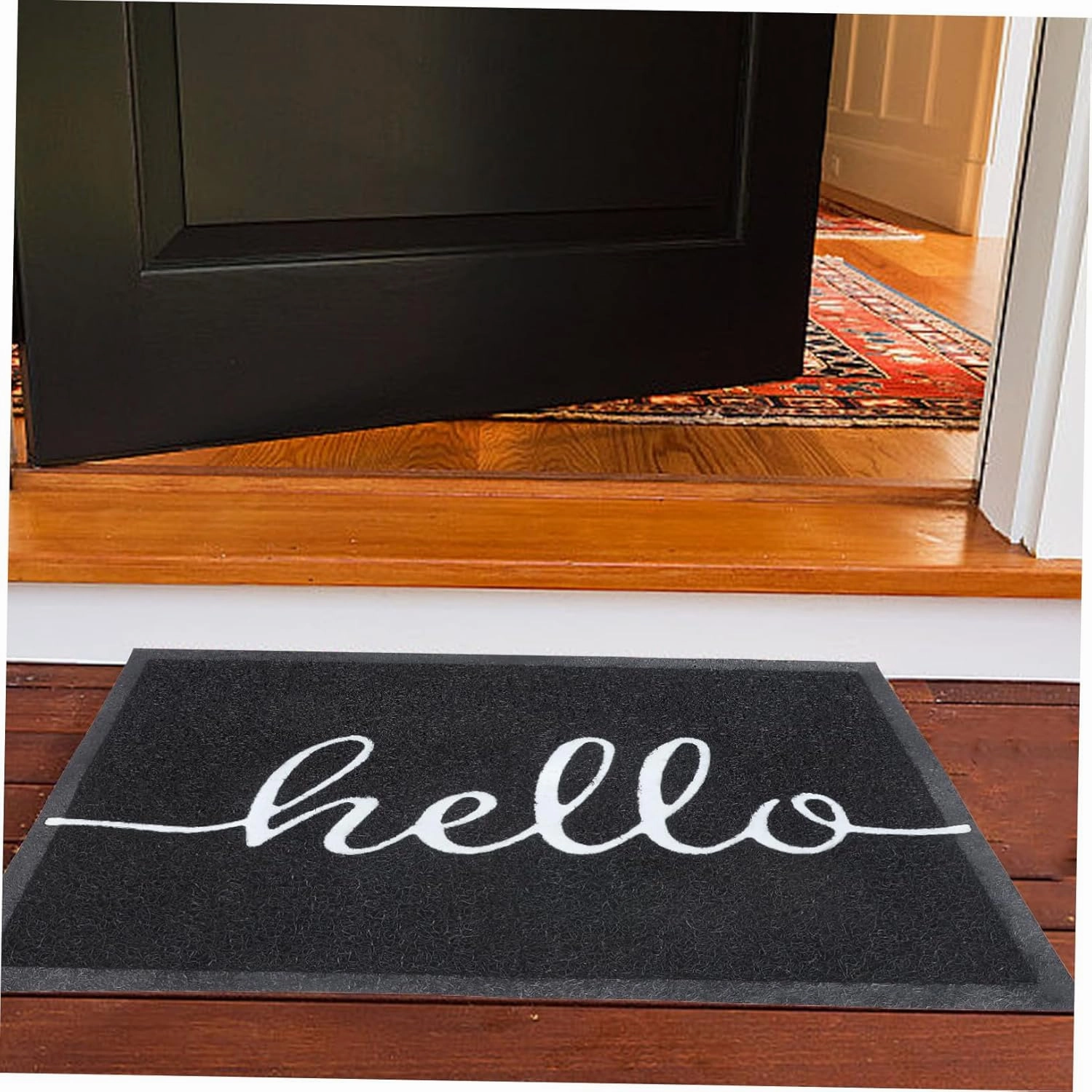 Zerodeko Non-Slip Entryway Mat Front Door Rug Skid-Resistant Floor Mat for Indoor Multi-Functional Cleaning Doormat