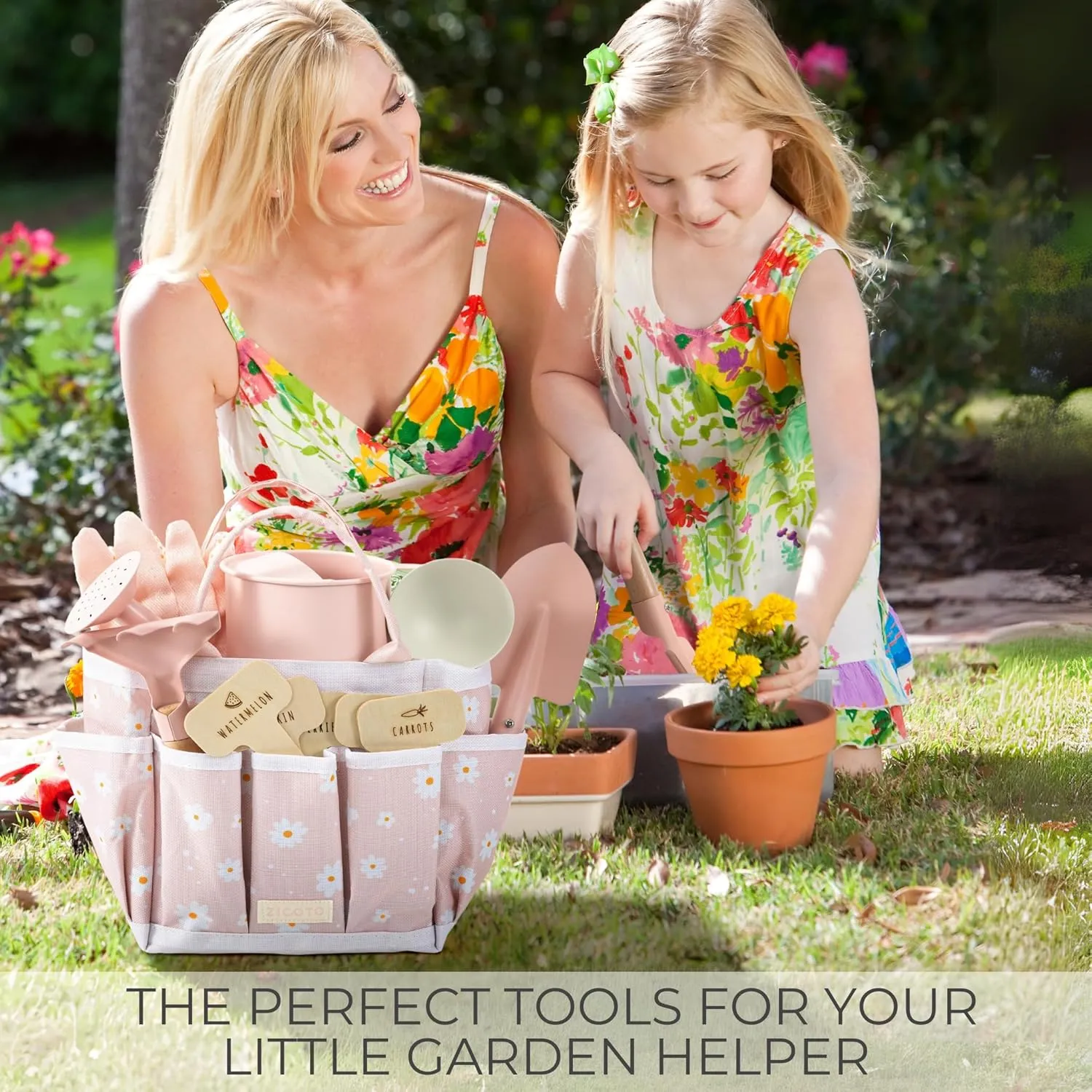 ZICOTO The Ultimate Kids Gardening Set – The Perfect Toddler Gardening Set with Durable and Safe Tools for Endless Outdoor Fun - Great for Gifting to Spark Joy & Creativity in Your Little Gardener